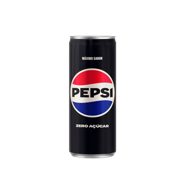 Pepsi Zero 4x6 • 0,33Lt • Sleek Lata